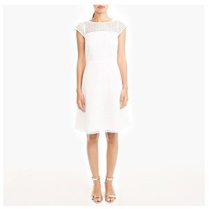 J. Crew White Eyelet Dress 4